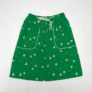Vintage sailboat skirt Size S